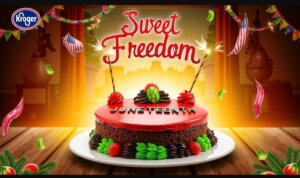 Read more about the article Sweet Freedom on a Plate: Kroger’s Juneteenth Cakes Light Up Celebrations