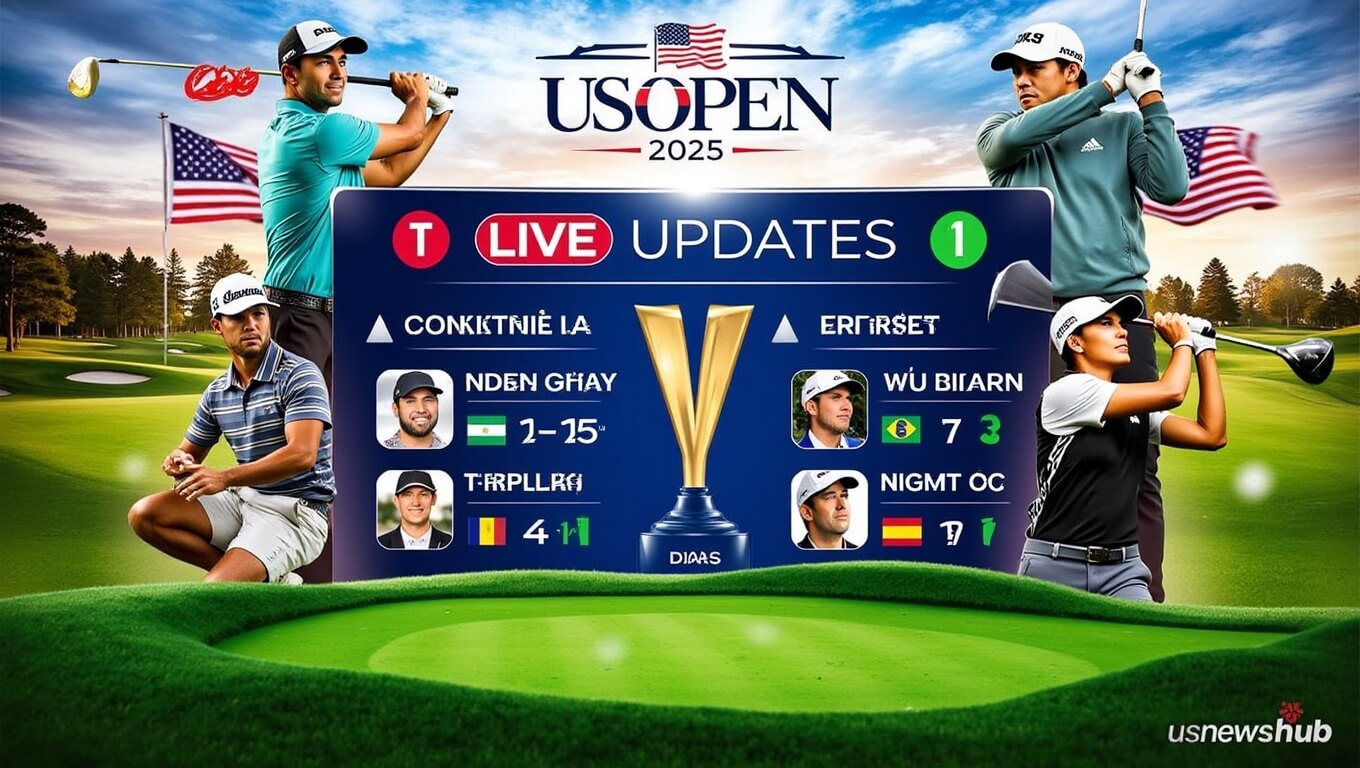 Read more about the article US Open Leaderboard 2025: Live Updates, Surprises, and Top Contenders